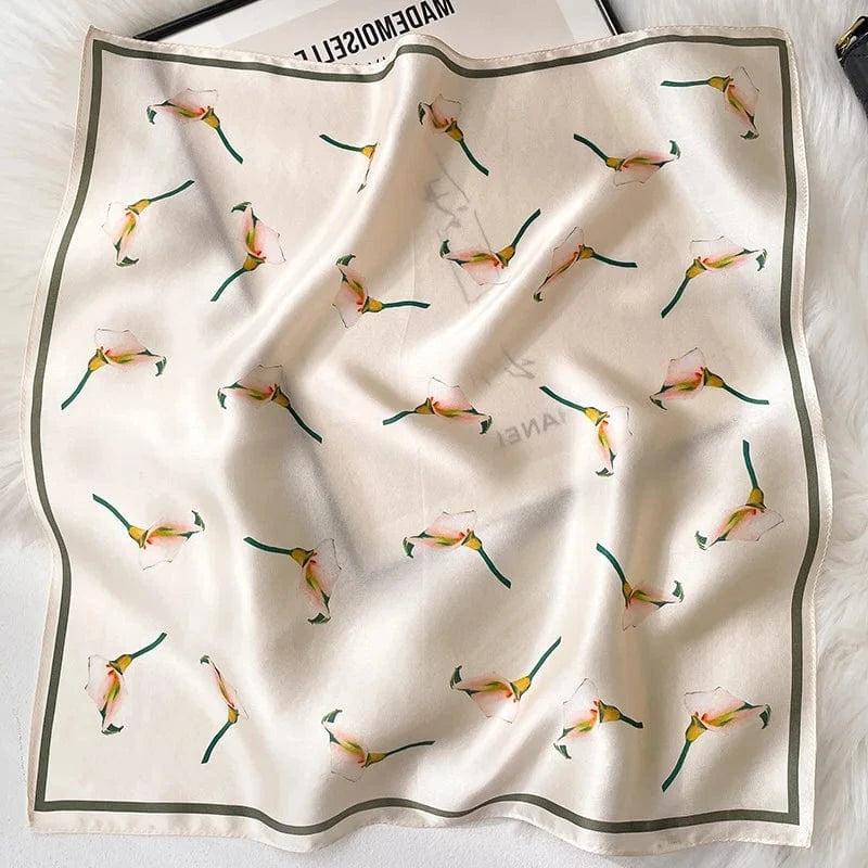 Foulard carré de soie 50 - Callas-Maison Berettini