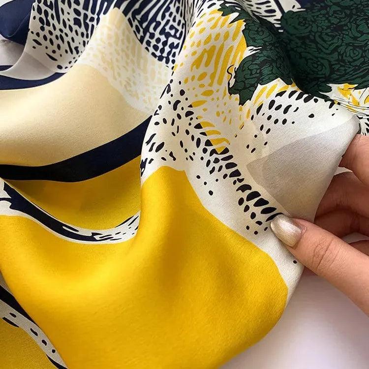 Foulard carré de soie 70 - Chevaux de Parade-Maison Berettini