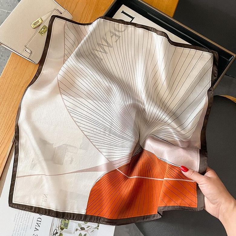 Foulard carré de soie 70 - Ligne Solaire-Maison Berettini