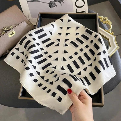 Foulard carré de soie 70 - Équilibre Urbain-Maison Berettini