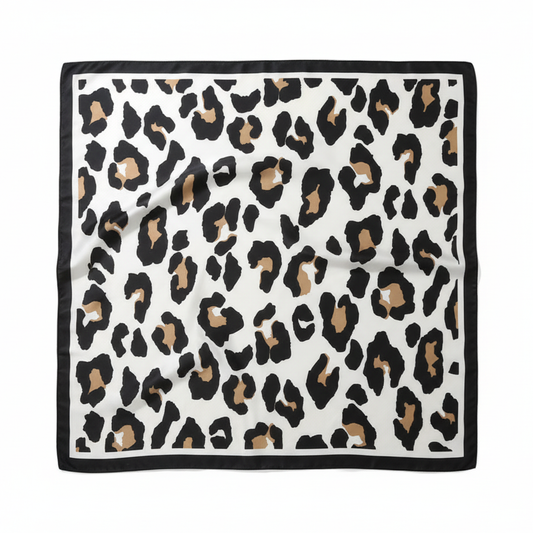 Foulard carré de soie 70 - L'Instinct Sauvage