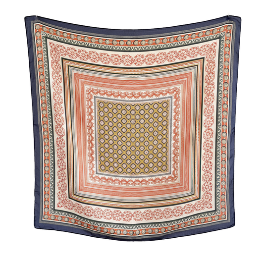 Foulard carré de soie 70 - Palais de Marrakech