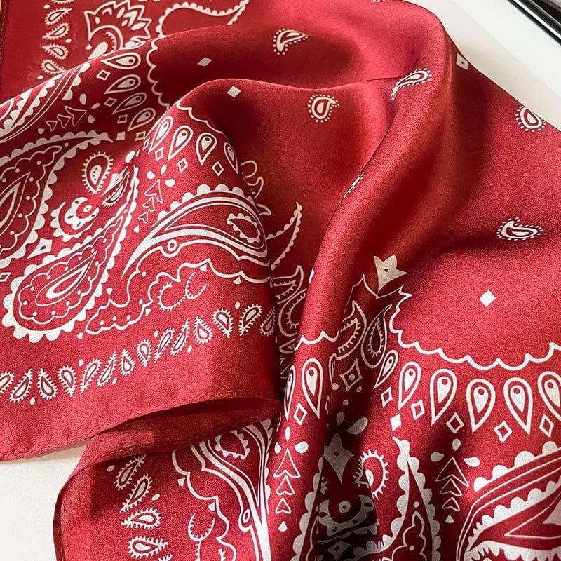 Foulard carré de soie 50 - L'Esprit Rebelle-Maison Berettini