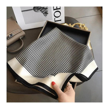 Foulard carre de soie 70 - Carré Iconique-Maison Berettini