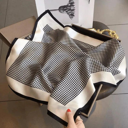 Foulard carre de soie 70 - Carré Iconique-Maison Berettini