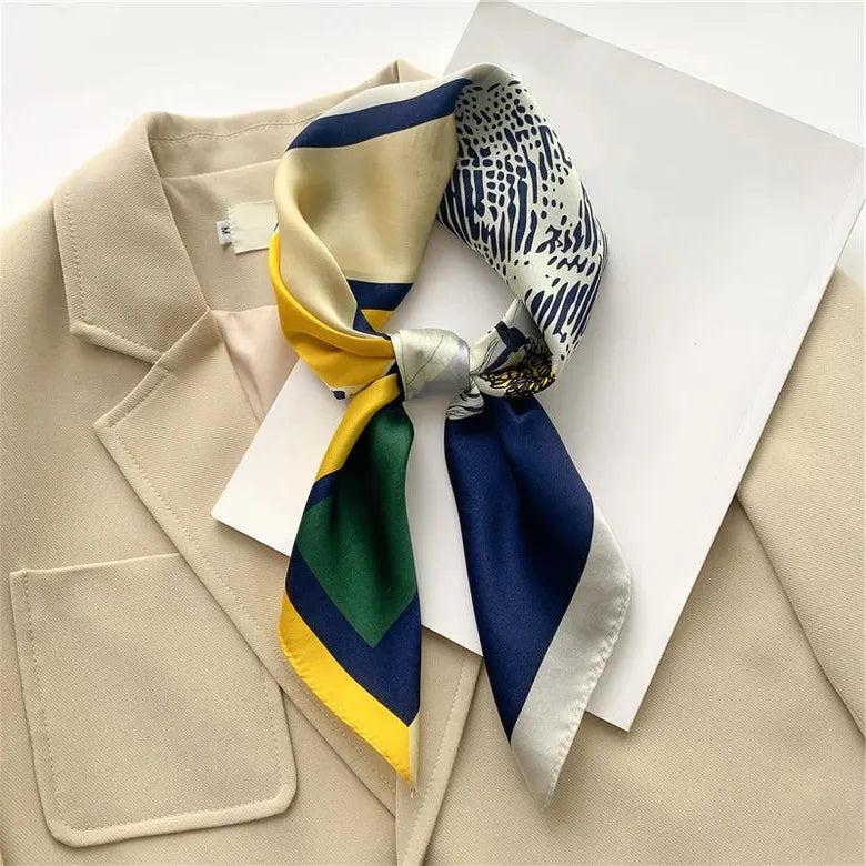 Foulard carré de soie 70 - Chevaux de Parade-Maison Berettini