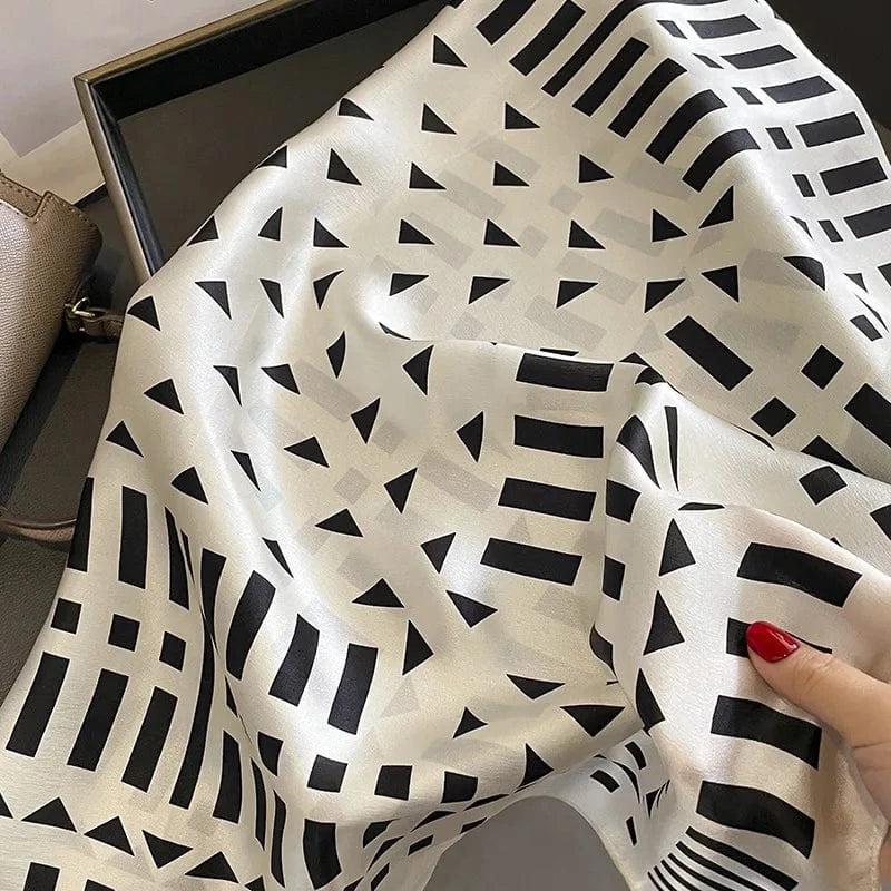 Foulard carré de soie 70 - Équilibre Urbain-Maison Berettini