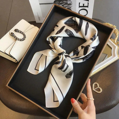 Foulard carré de soie 70 - Esprit Couture-Maison Berettini