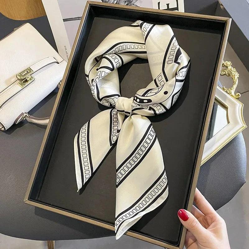 Foulard carré de soie 70 - Le Porte-Bonheur-Maison Berettini